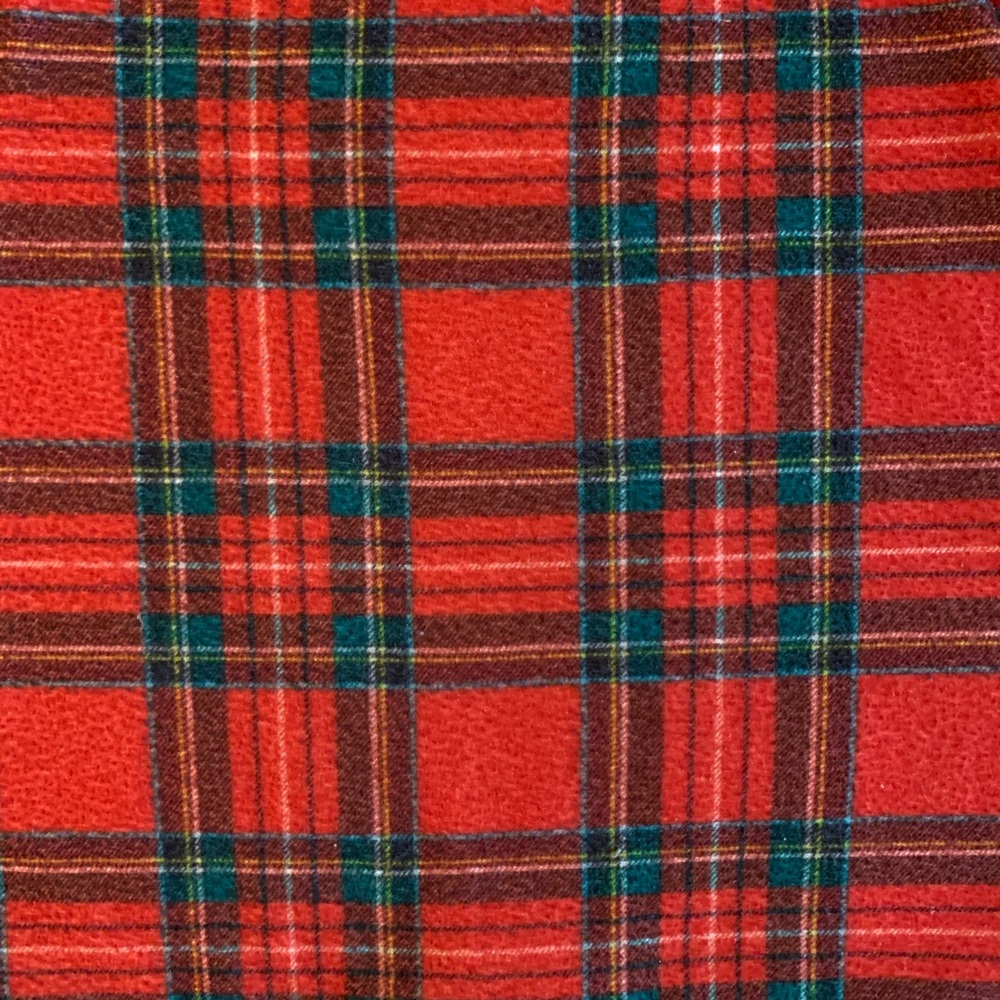 Christmas Holiday Season Pajama Nightgown Plaid Red & Green Festive Santa Winter - Picture 7 of 11